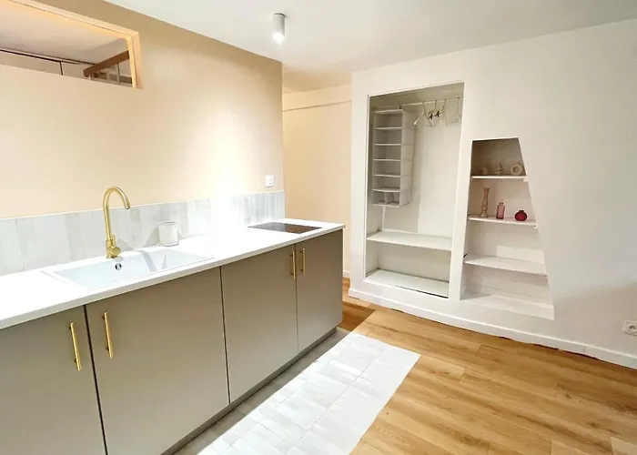 Charming Bright In Menilmontant Paris